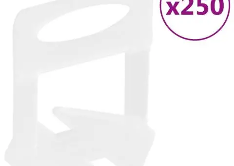 Cleme de nivelare a plăcilor 250 buc 2 mm - 1/5