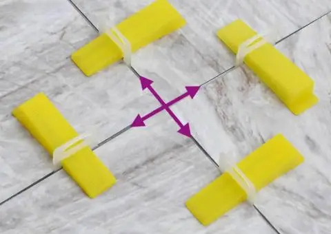 Cleme de nivelare a plăcilor 250 buc 2 mm - 4/5