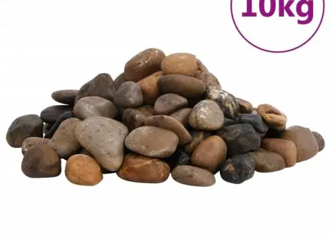 Pietricele lustruite, 10 kg, culori mixte, 2-5 cm - 1/4