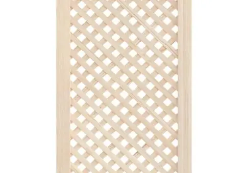 Uși de dulap cu zăbrele 2 buc. 39,5x69 cm, lemn masiv de pin - 3/5