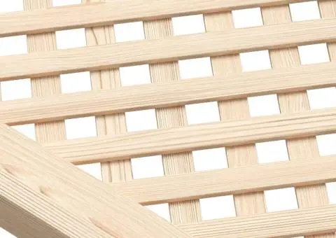 Uși de dulap cu zăbrele 2 buc. 39,5x69 cm, lemn masiv de pin - 5/5