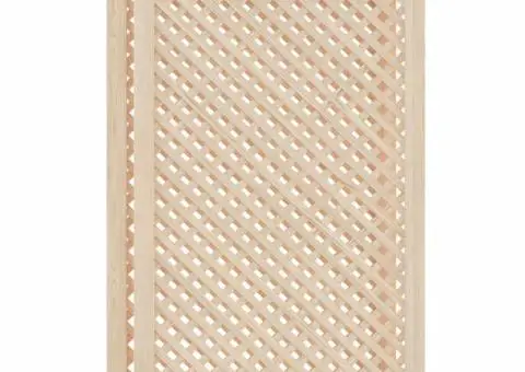 Uși dulap design zăbrele 2 buc. 59,5x99 cm, lemn masiv de pin - 2/5