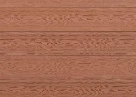 Set panouri pentru gard, maro, 180x186 cm, WPC - 4/5