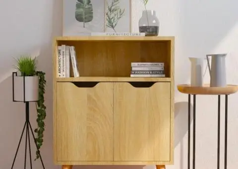 Servantă, stejar sonoma, 60x30x72 cm, lemn prelucrat - 1/5