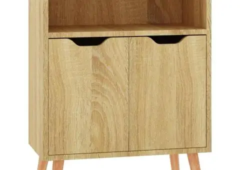 Servantă, stejar sonoma, 60x30x72 cm, lemn prelucrat - 2/5