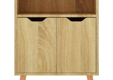 Servantă, stejar sonoma, 60x30x72 cm, lemn prelucrat - 3/5