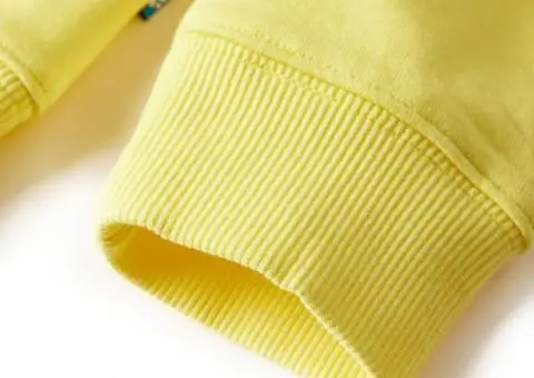 Hanorac pentru copii, galben deschis, 104 - 5/5