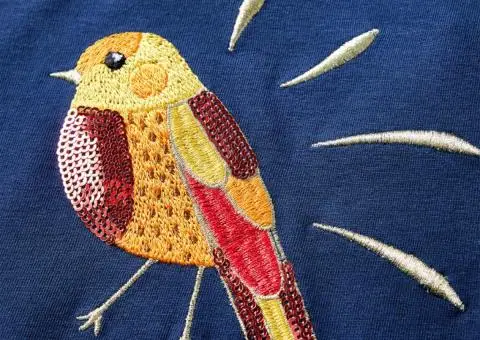 Tricou cu mâneci lungi pentru copii bleumarin 128 - 5/5