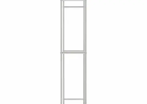 Suport pentru lemne de foc, 80x28x154 cm, oțel inoxidabil - 5/5