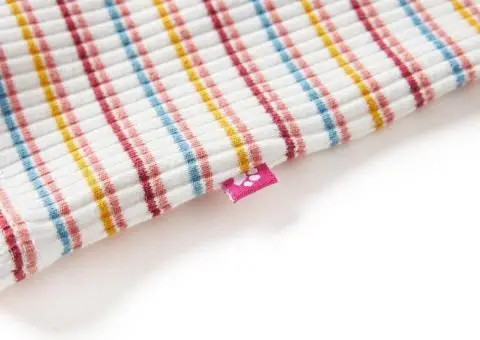 Tricou de copii cu mâneci lungi, ecru, 104 - 4/5