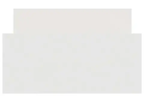 Cadru de pat, alb, 90x190 cm, lemn prelucrat - 5/5