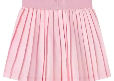 Fustă plisată pentru copii, roz deschis, 116 - 2/5