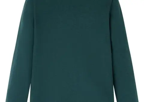 Tricou de copii cu mâneci lungi verde închis 104 - 2/5