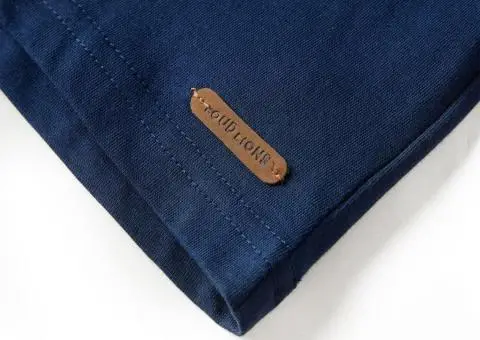 Tricou pentru copii cu mâneci lungi, bleumarin, 104 - 5/5