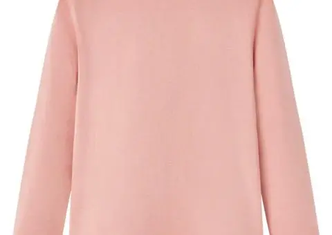 Tricou pentru copii cu mâneci lungi roz deschis 128 - 2/5