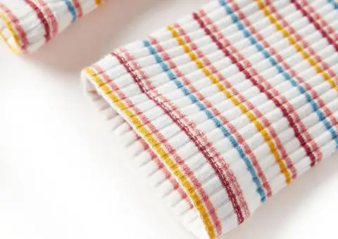 Tricou de copii cu mâneci lungi, ecru, 128 - 4/5