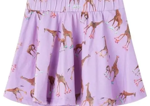 Fustă pentru copii, lila, 140 - 2/5