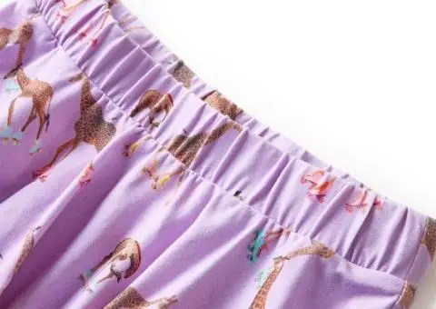 Fustă pentru copii, lila, 140 - 3/5