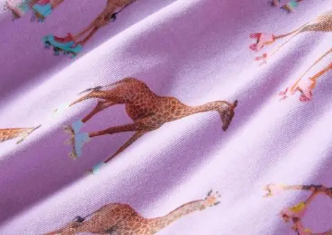 Fustă pentru copii, lila, 140 - 5/5