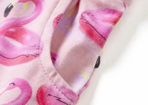 Pantaloni scurți copii cu șnur roz deschis 128 - 5/5