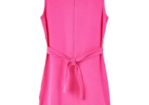 Rochie pentru copii roz aprins, 140 - 2/5