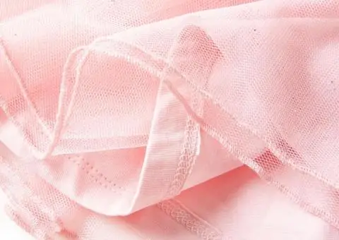 Fustă pentru copii cu tul, roz deschis, 92 - 5/5