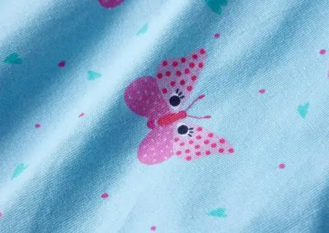 Fustă pentru copii, albastru, 104 - 5/5