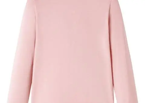 Tricou copii cu mâneci lungi, roz deschis 104 - 2/5