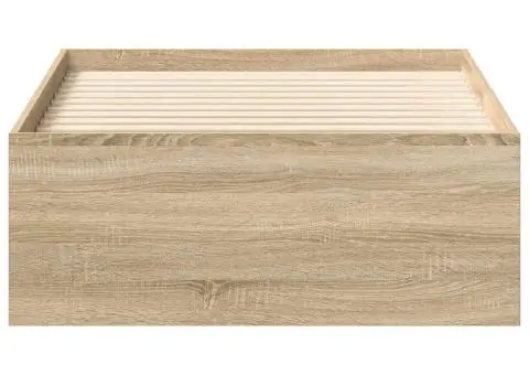 Cadru pat, stejar sonoma, 90x190 cm - 5/5