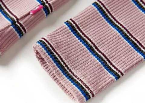 Tricou pentru copii cu mâneci lungi, roz deschis, 116 - 5/5