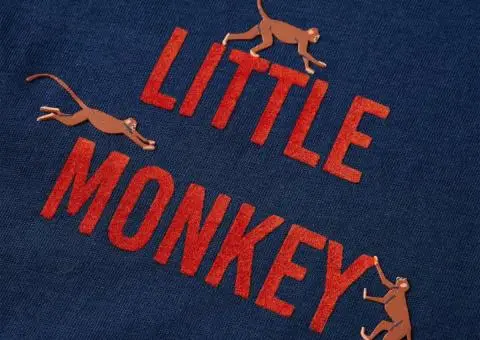 Tricou de copii cu mâneci lungi, bleumarin, 92 - 4/5