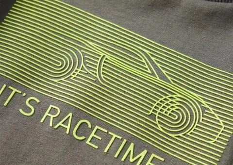 Tricou pentru copii cu mâneci lungi, kaki, 104 - 4/5