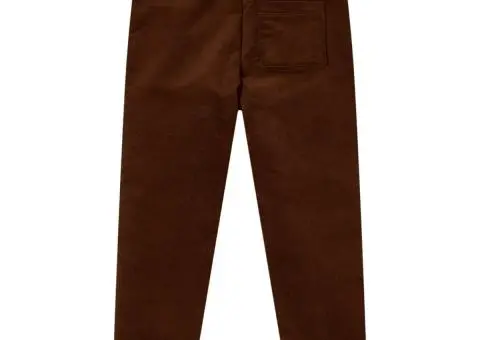 Pantaloni de copii, coniac, 92 - 2/5