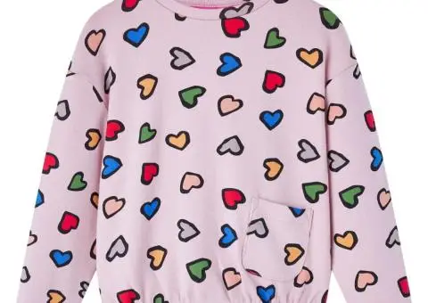 Bluzon pentru copii, roz, 116 - 1/5