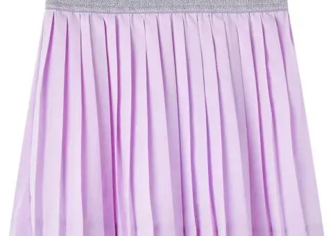 Fustă plisată pentru copii, lila, 128 - 1/5