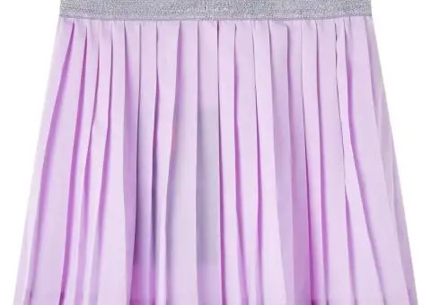 Fustă plisată pentru copii, lila, 128 - 2/5