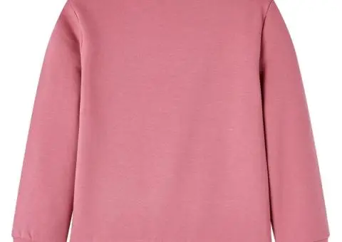 Bluzon pentru copii, petic din catifea, zmeuriu, 104 - 2/5