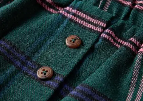 Fustă pentru copii, verde închis, 92 - 4/5