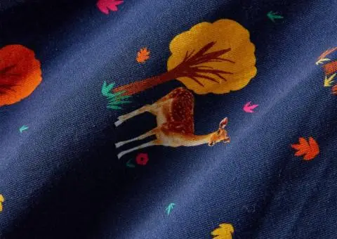 Fustă pentru copii, bleumarin, 92 - 4/5