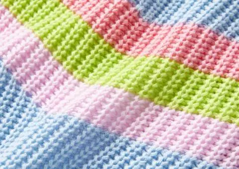 Pulover pentru copii tricotat, albastru, 116 - 4/5