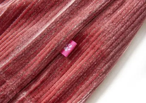 Fustă plisată pentru copii, roz mediu, 92 - 4/5