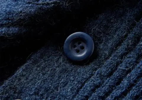 Cardigan pentru copii tricotat, bleumarin, 116 - 4/5