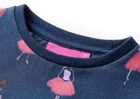 Rochie pentru copii, bleumarin, 116 - 3/5