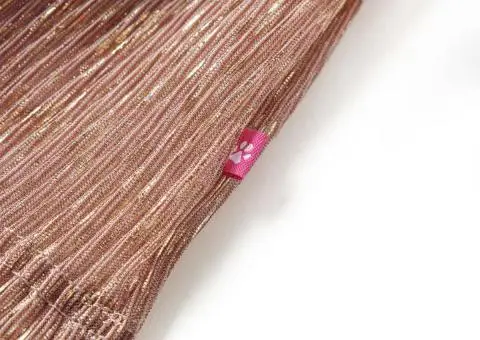 Fustă pentru copii cu sclipici, roz deschis, 116 - 4/5