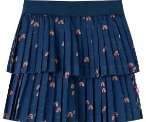 Fustă pentru copii, bleumarin, 104