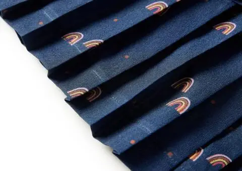 Fustă pentru copii, bleumarin, 104 - 5/5