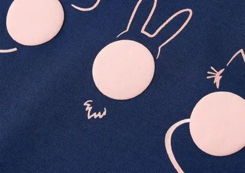 Tricou pentru copii cu mâneci lungi, bleumarin, 116 - 5/5