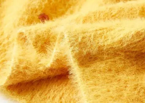 Pulover tricotat pentru copii, ocru, 128 - 5/5