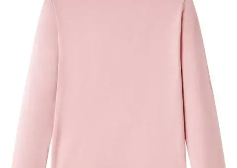 Tricou de copii cu mâneci lungi roz deschis 140 - 2/5