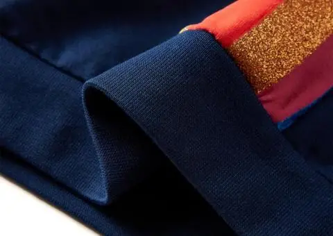 Hanorac pentru copii, bleumarin, 140 - 5/5